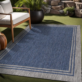 Luul Home non-shedding outdoor rug; comfortable underfoot in high-traffic zones.