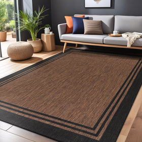 Luul Home outdoor rug washing-friendly for quick cleanup after outdoor gatherings.
