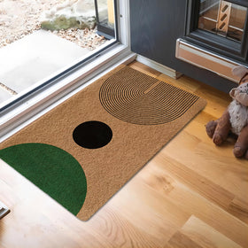 Luvadian 30x17-inch door mat fits most doors and keeps moisture at bay.