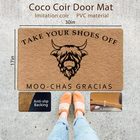 LUVADIAN gift-ready doormat makes a thoughtful housewarming or welcome gift