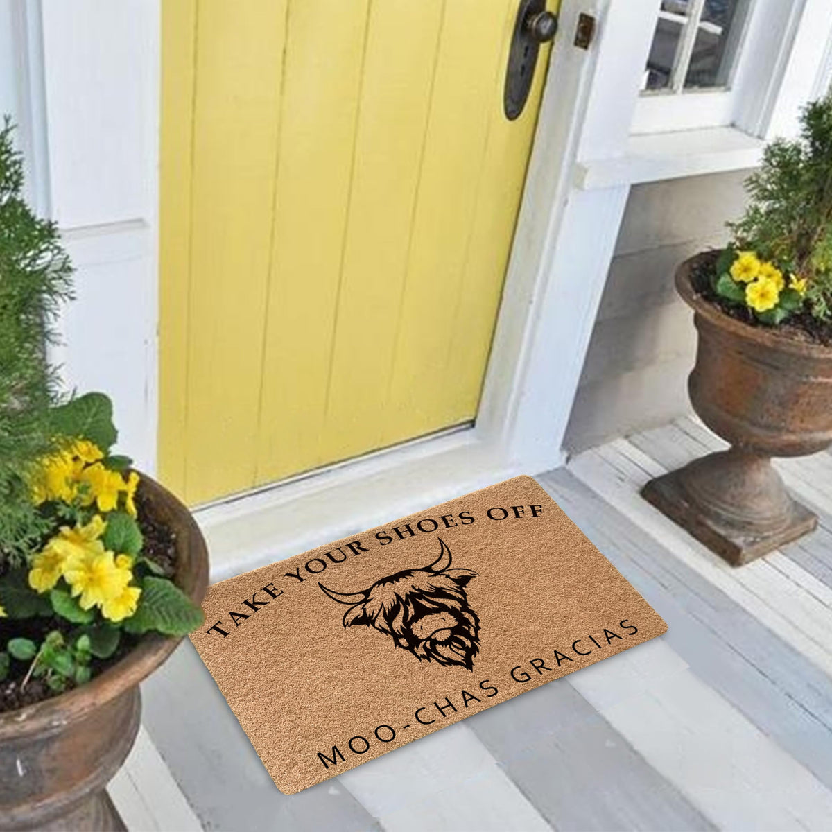 LUVADIAN indoor outdoor doormat fits kitchens, garages, and patios