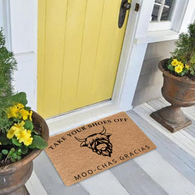 LUVADIAN indoor outdoor doormat fits kitchens, garages, and patios