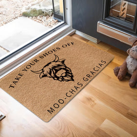 LUVADIAN waterproof entry mat dries quickly after rain to keep floors dry