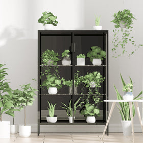 LUVCOSY shelf supports up to 10 pounds for larger plants and accessories