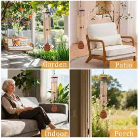 Luvsweets wind chime arrives in premium gift packaging ready to gift.