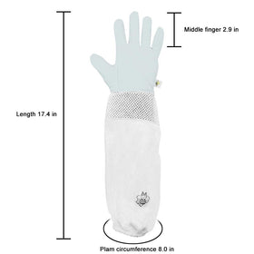 Luwint breathable mesh design keeps hands cool while working