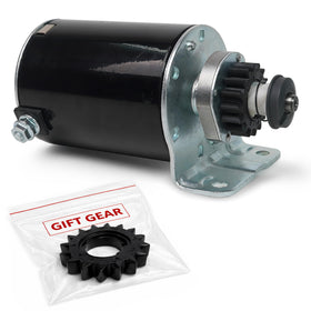 LUX5CPCAR starter motor package shown for quick, reliable mower ignition.