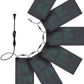 Luxbird daisy-chain heat mat setup demonstrates synchronized heating