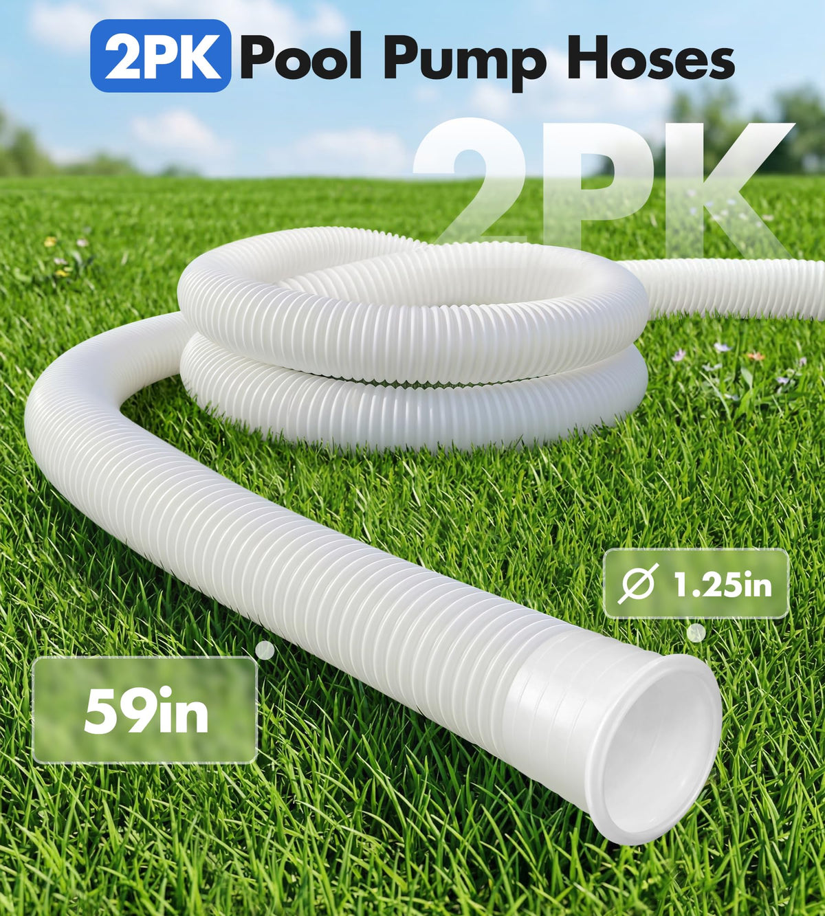 LuxBlue stainless steel clamps secure hose connections for leaks