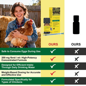 LuxeVib Dewormer Liquid provides medicated water during a scheduled treatment course.