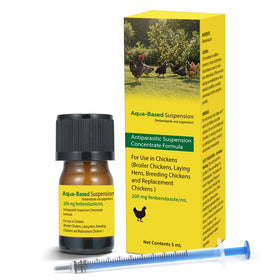 LuxeVib Dewormer Liquid packaging on display implies simplicity and reliable care.