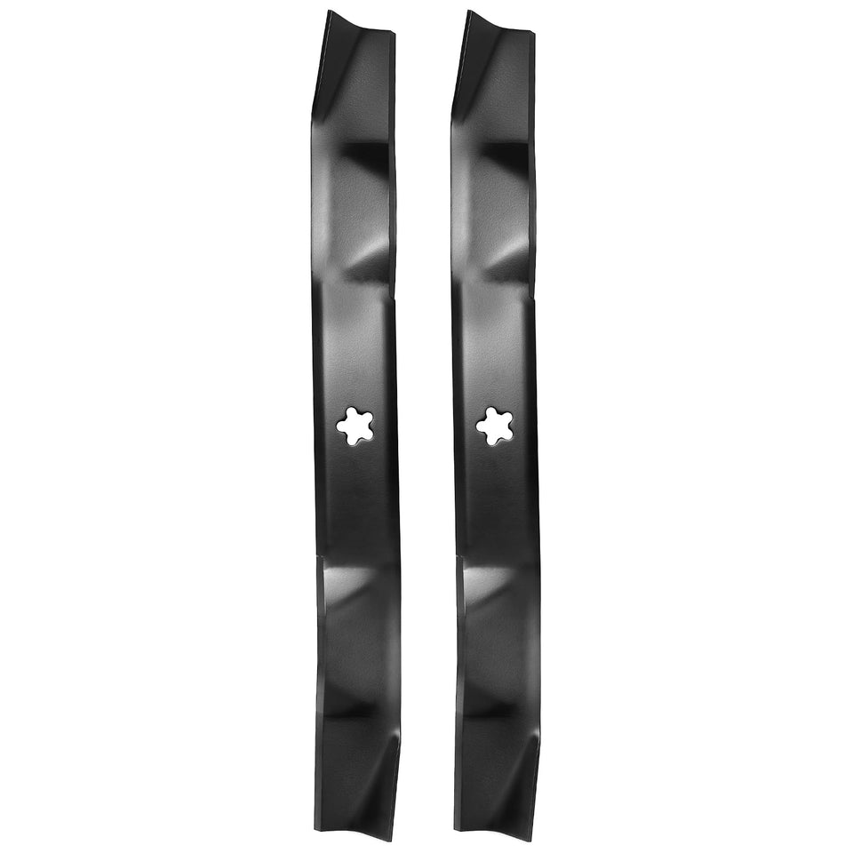 Luxlead 134149 21-inch mulching blade with a 5-point star center for smoother cuts