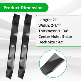 Luxlead blade with rust-resistant coating extends blade life