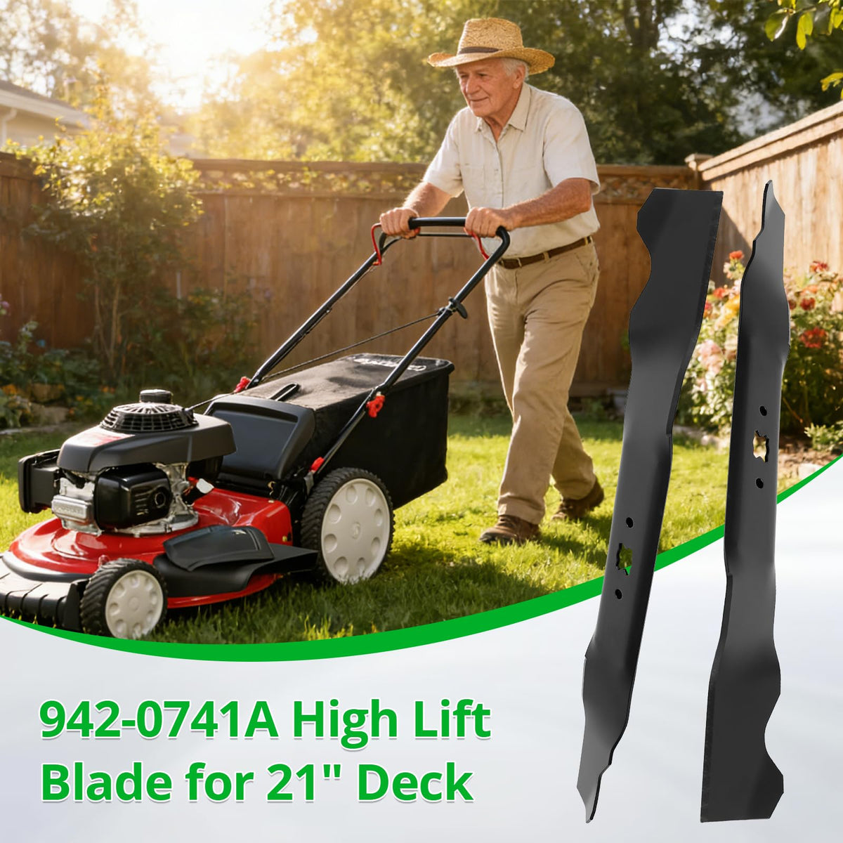 Luxlead two-pack kit offers quick in-season blade replacements.