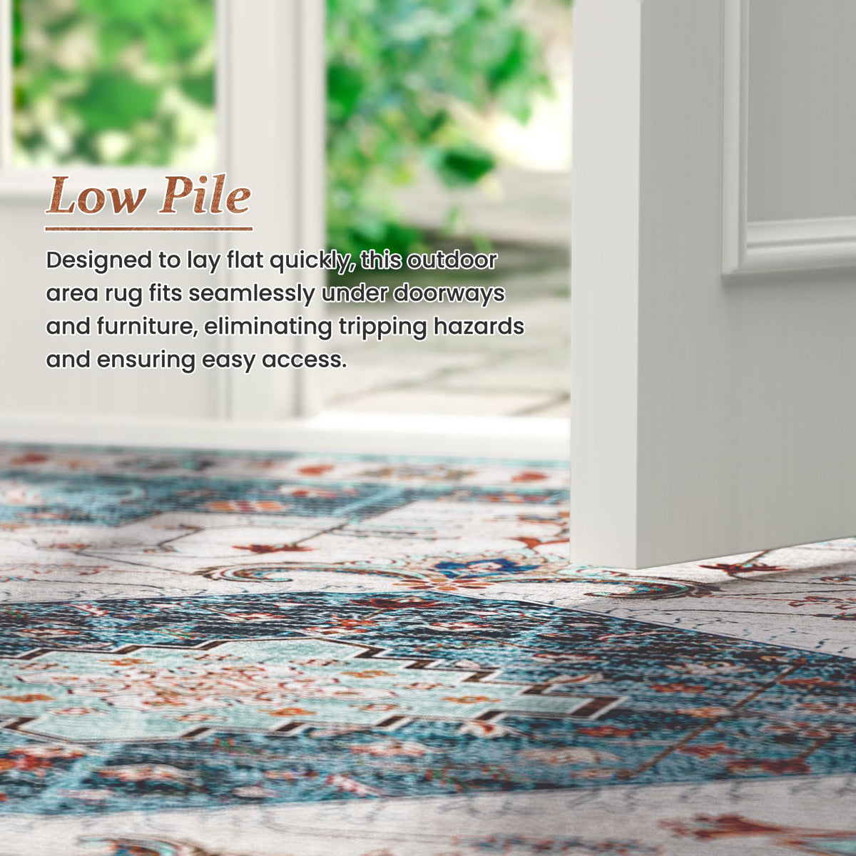 LuxStep texture close-up reveals plush feel and durable fibers