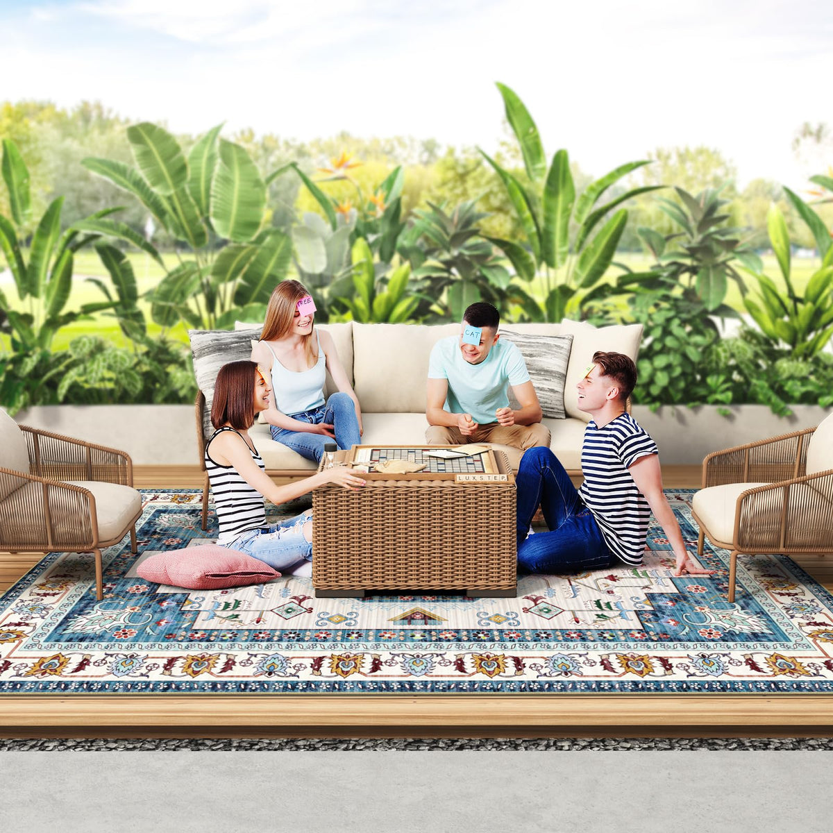 LuxStep ultra-thin design lays flat under doors for smooth passage