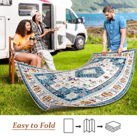 LuxStep outdoor rug care maintenance guidance for simple upkeep.