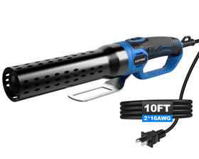Luxter electric charcoal starter ignites charcoal in 60 seconds for quick grilling.