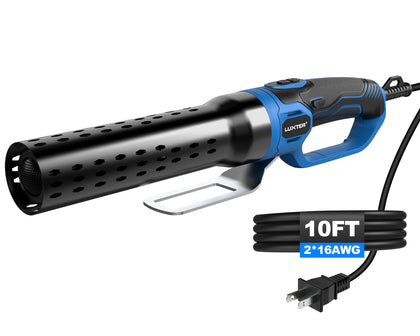 Luxter electric charcoal starter ignites charcoal in 60 seconds for quick grilling.