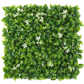 Luyue artificial grass wall panel 20x20 front view for easy privacy backdrop.