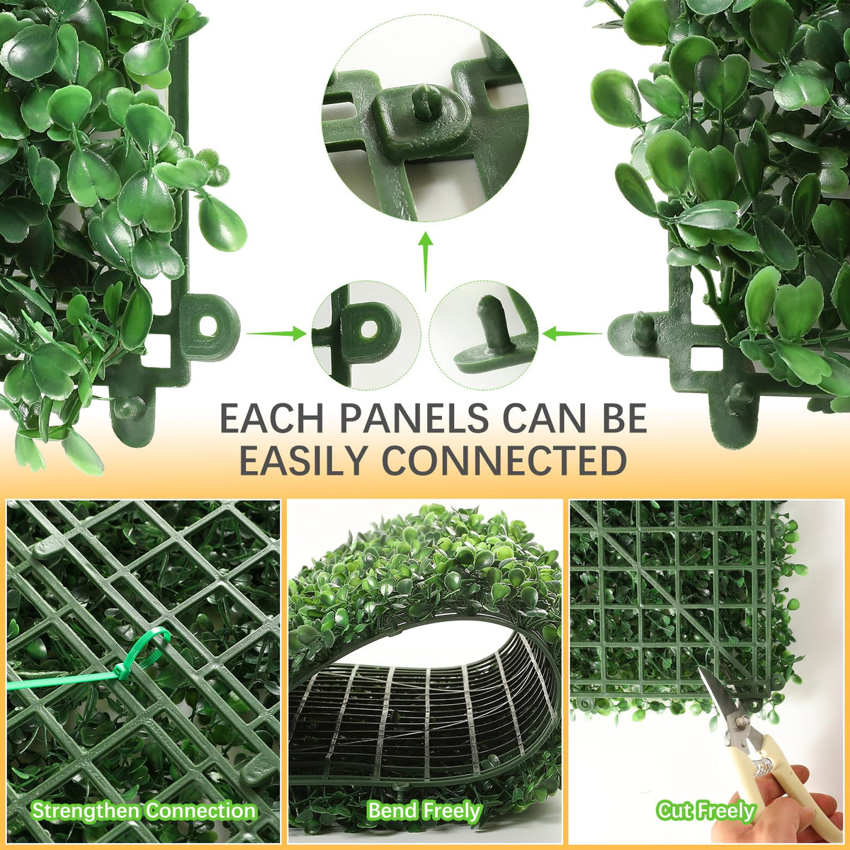 Luyue UV resistant grass panel retains color for outdoor longevity