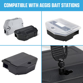 LVAP date label helps track service history on bait stations.