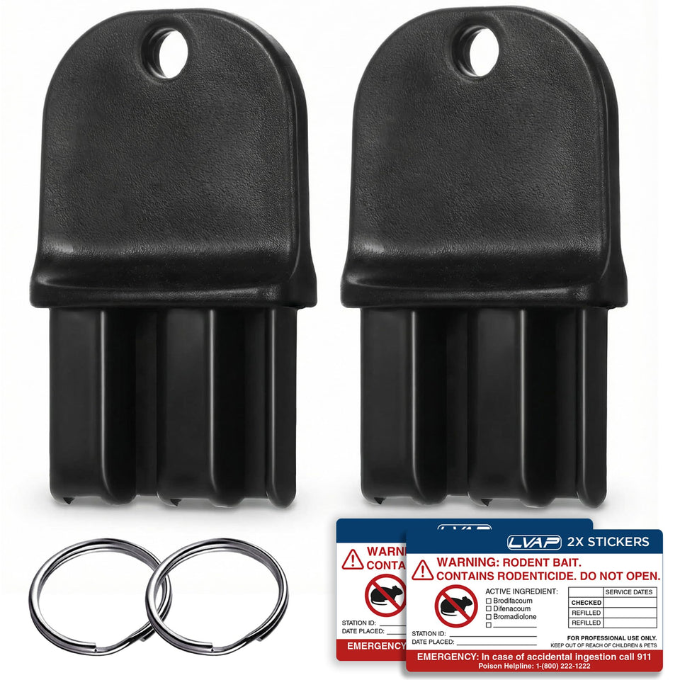 LVAP Protecta Evo Express keys 2-pack for quick, secure bait station access.
