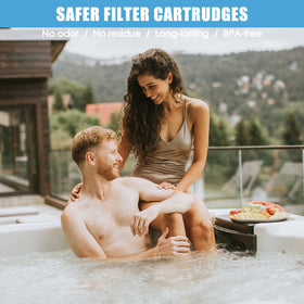 LVJUSEN spa filter bottom 1-1/2 inch ensures proper fit.