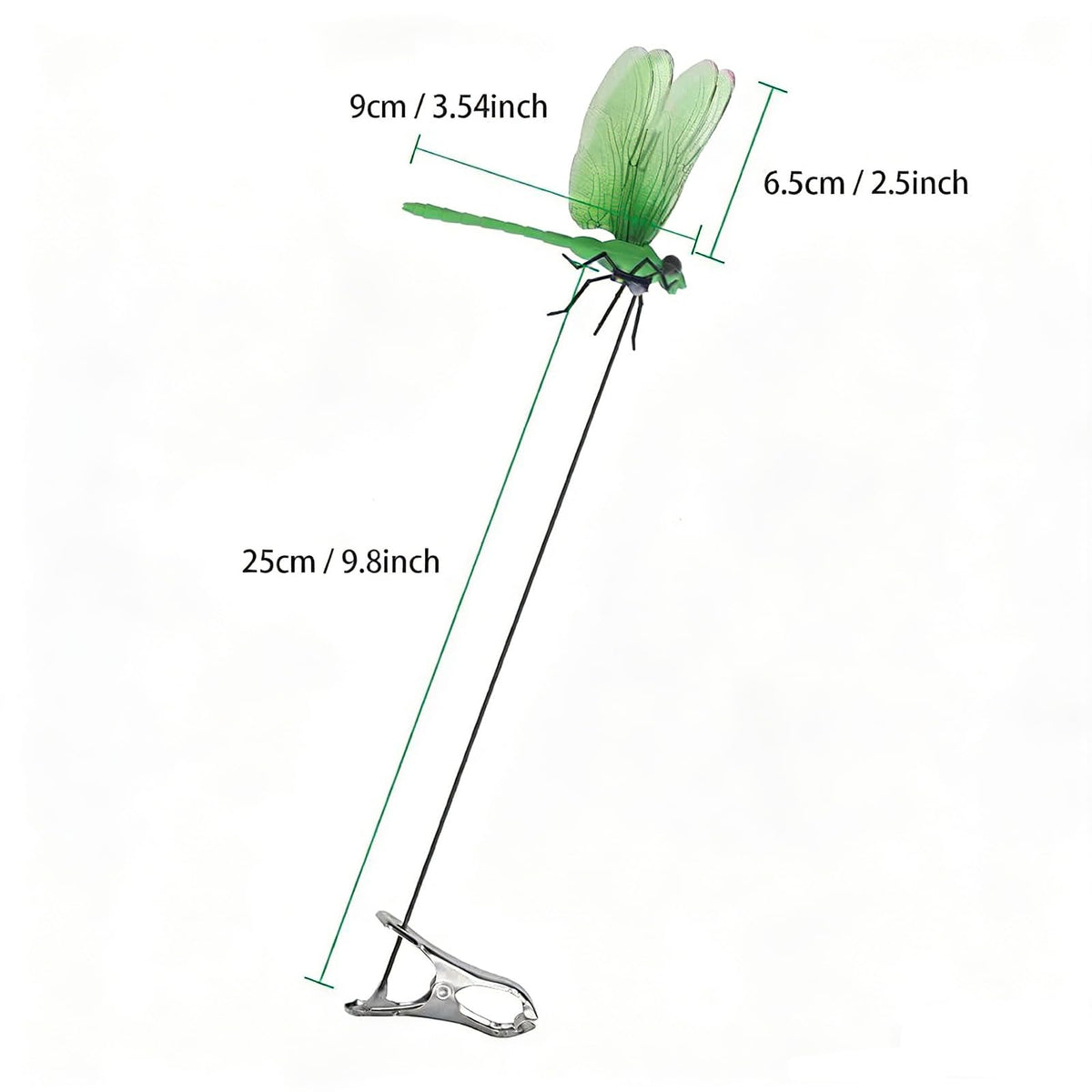 LVTEJPI Dragonfly Clip nine point eight inch height offers high visibility
