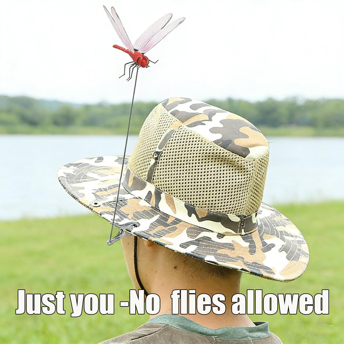 LVTEJPI Dragonfly Clip weather-resistant finish resists sun and rain fading