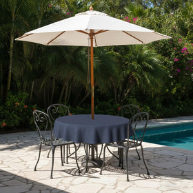 LVTXIII all-weather outdoor tablecloth suitable for garden, balcony, and patio use.