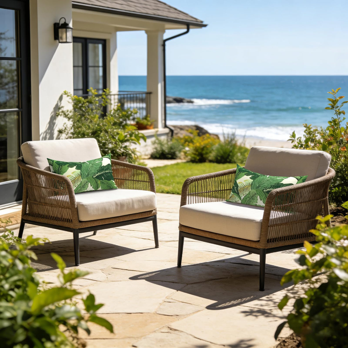 LVTXIII all-weather pillow stands up to sun and rain