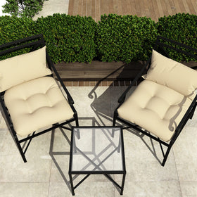 LVTXIII dining chair and patio use cushions for outdoor dining spaces