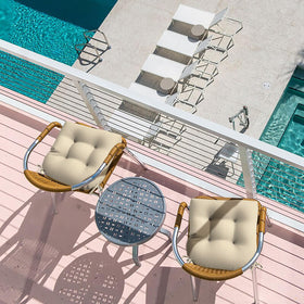 LVTXIII cushions enhance comfort on garden furniture