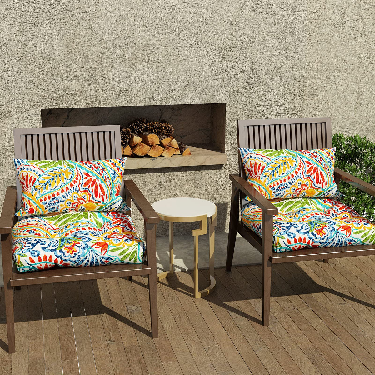 LVTXIII indoor outdoor use cushion for patio garden or office chairs