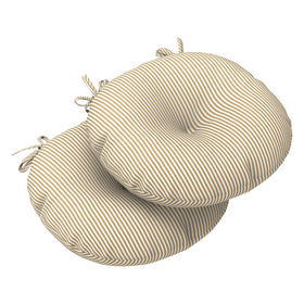 LVTXIII outdoor bistro cushions 15x15 round deliver comfortable all-weather seating on patios.