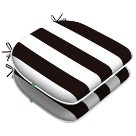 LVTXIII outdoor chair cushions two-pack product shot showing comfort and easy-care design