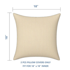 LVTXIII pillow cover on a sofa adding modern style with fade-resistant color