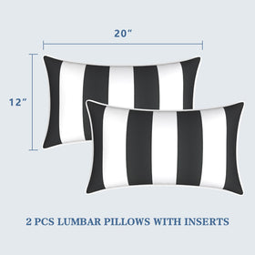 LVTXIII water-repellent fabric pillow protects against splashes while staying vibrant outdoors.
