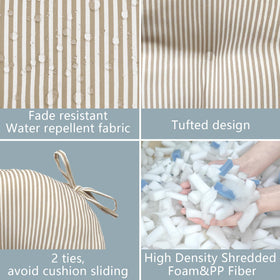 LVTXIII cushion fabric water-repellent fade-resistant for outdoor durability