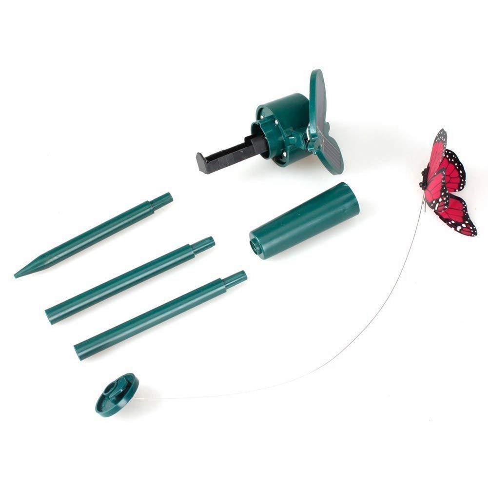 LWINGFLYER flying-wobble butterfly motion brings life to flower beds.