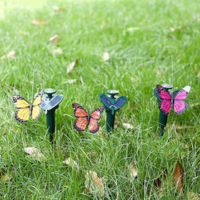 LWINGFLYER sun-powered butterfly activity increases on sunny days.