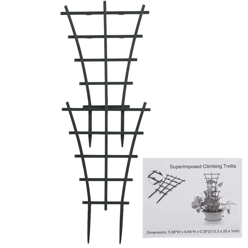 Lwuey durable plastic stake designed for long-lasting garden use.