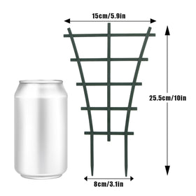 Lwuey plastic potted trellis material highlights lightweight, durable construction for houseplants.
