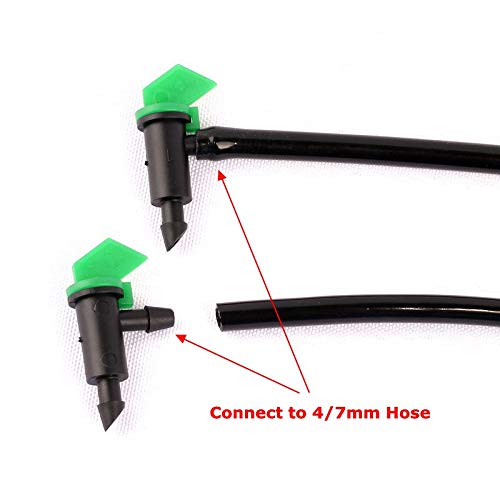 Lxcom Lighting 4 mm and 7 mm hose compatible emitter ensures steady flow