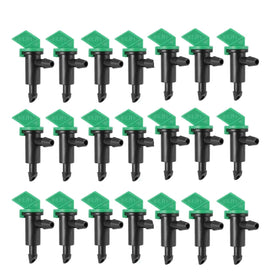 Lxcom Lighting flag drip emitter with removable top for easy cleaning