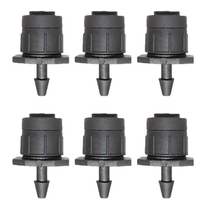 Lxcom Lighting irrigation drippers 360° sprayer for uniform garden watering.