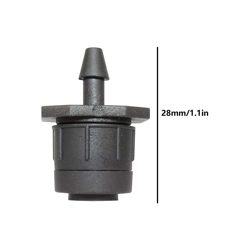 Lxcom Lighting adjustable-flow cap for precise water output.