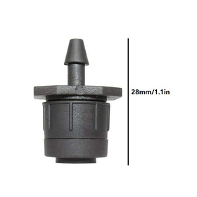 Lxcom Lighting adjustable-flow cap for precise water output.