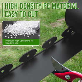 LXVOOEE thickened edging resists deformation when forming straight lines.